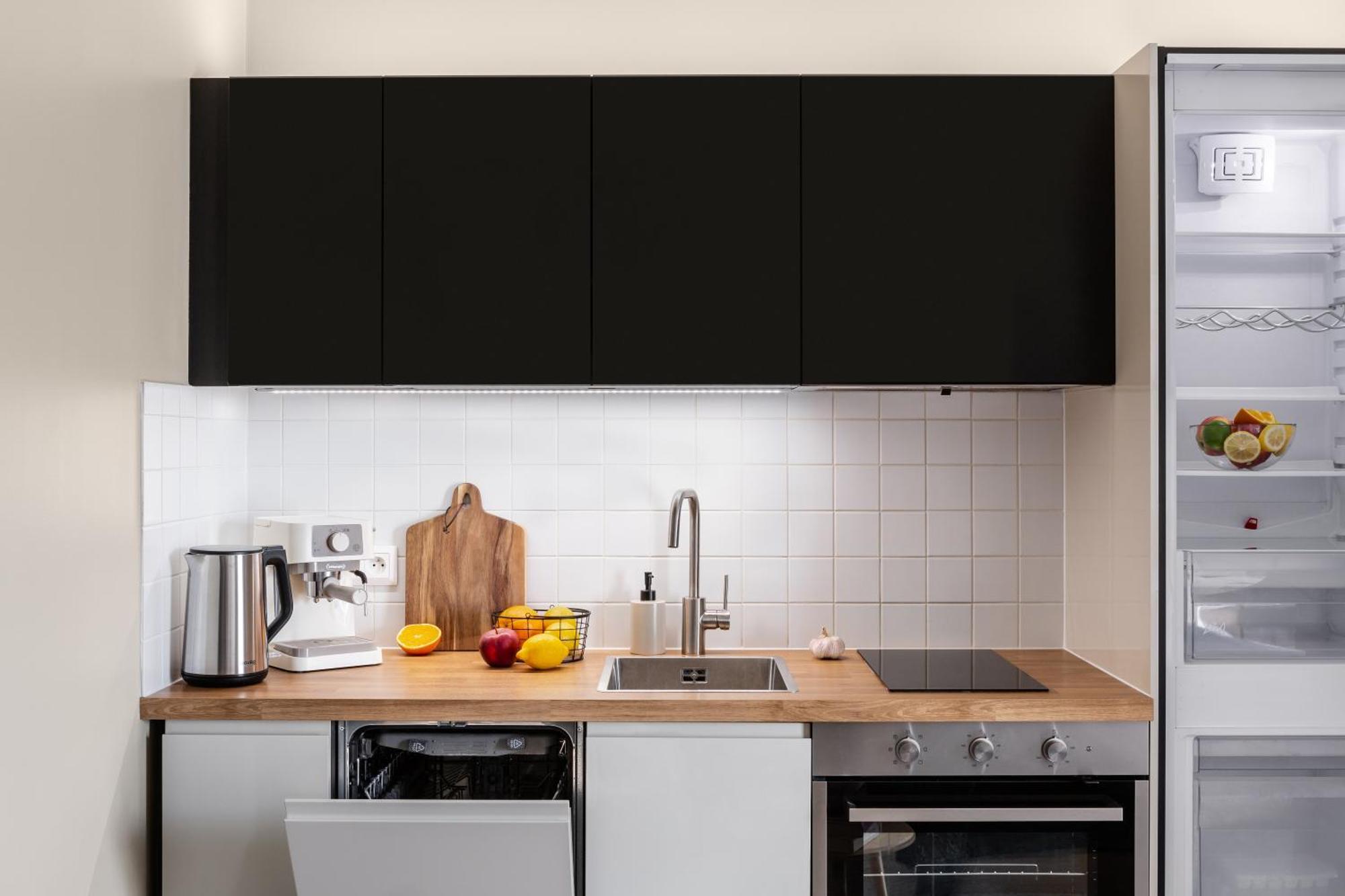 Turnkey I Angelo Roma Apartments Praag Kamer foto