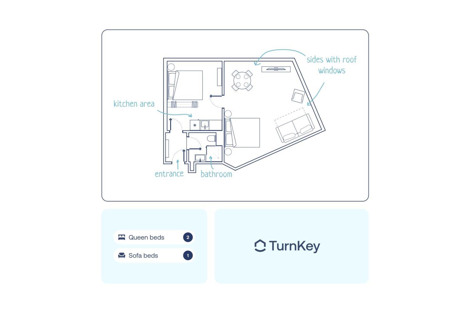 Turnkey I Angelo Roma Apartments Praag Kamer foto